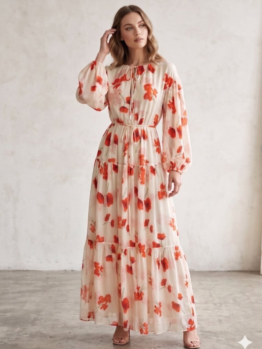 NWT Reformation The Collection Silk Cambridge Dress Doyle Floral Maxi M